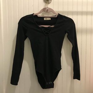 Black Hollister Bodysuit